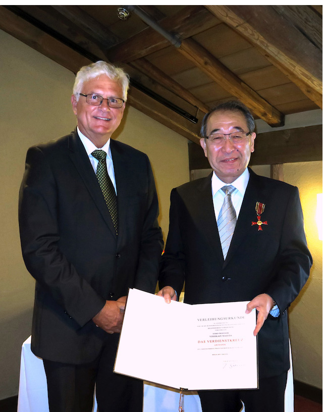 Ordenverleihung an den Präsidenten Prof. Masuda
